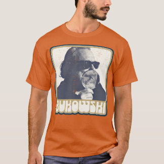 Camiseta Charles Bukowski Poet e Novelist Fan Design 1