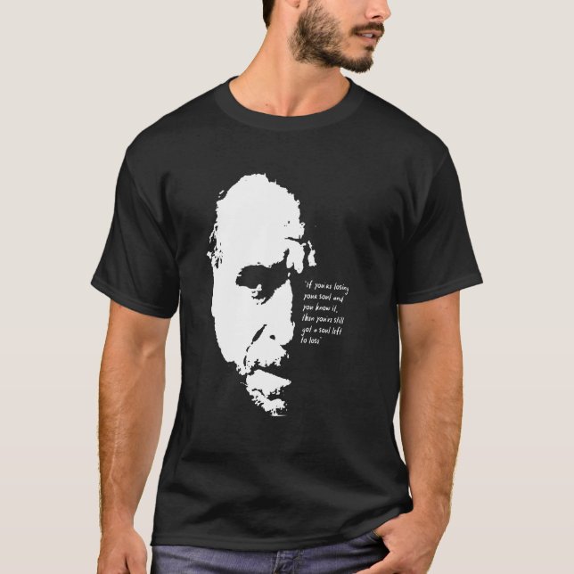Camiseta Charles Bukowski Portrait (Frente)