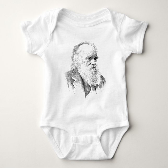 Camiseta Charles Darwin, a origem da espécie 1872 (Frente)