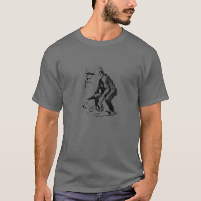 Camiseta Charles Darwin Como Um Epe - Evolução (Frente)