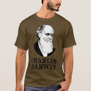 Camiseta Charles Darwin Evolution Zoologista Botânico