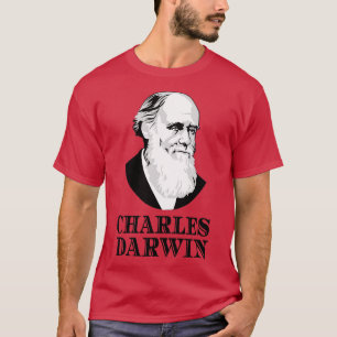 Camiseta Charles Darwin Evolution Zoologista Botânico