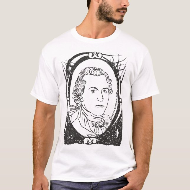 Camiseta Charles Dexter Ward Joseph Curwen Lovecraft (Frente)