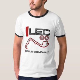Camiseta Charles Leclerc, Fórmula 1, Grande Prêmio de Mônac