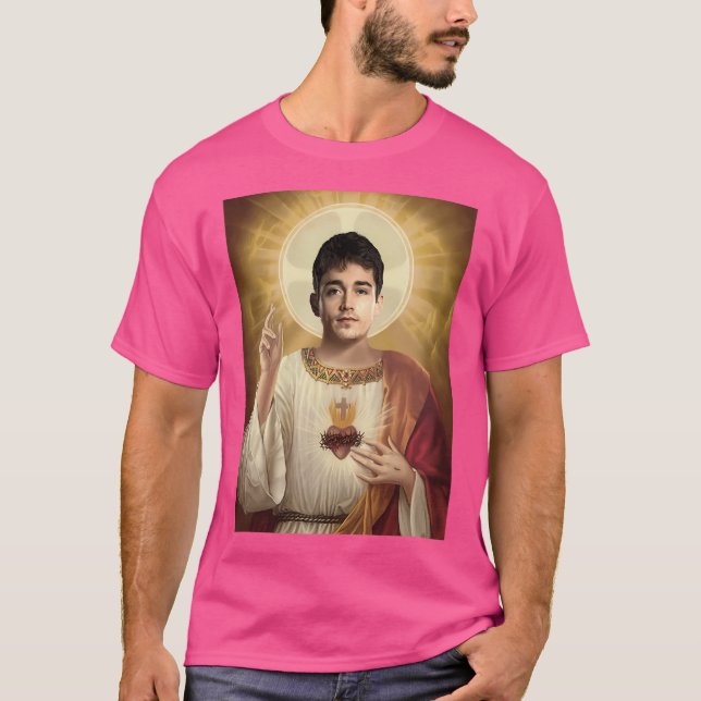 Camiseta Charles Leclerc Jesus (Frente)