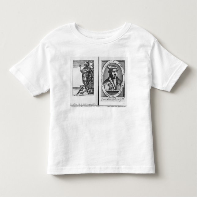 Camiseta Charles Martel e Martin Luther (Frente)