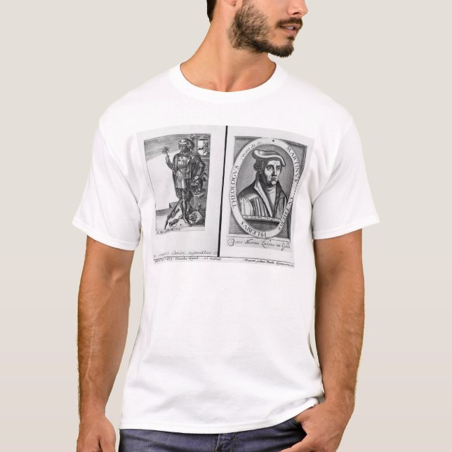 Camiseta Charles Martel e Martin Luther (Frente)