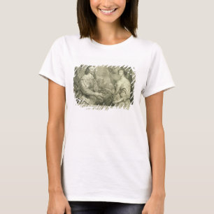 Camiseta Charles mim (1600-49) e Henrietta Maria (1609-69)