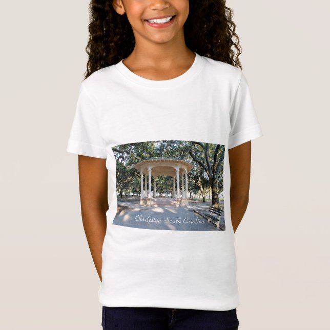 Camiseta Charleston Carolina do Sul, Gazebo, Bateria (Frente)