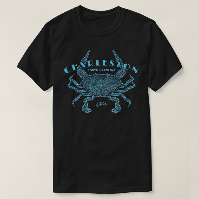 Camiseta Charleston SC Blue (Frente do Design)