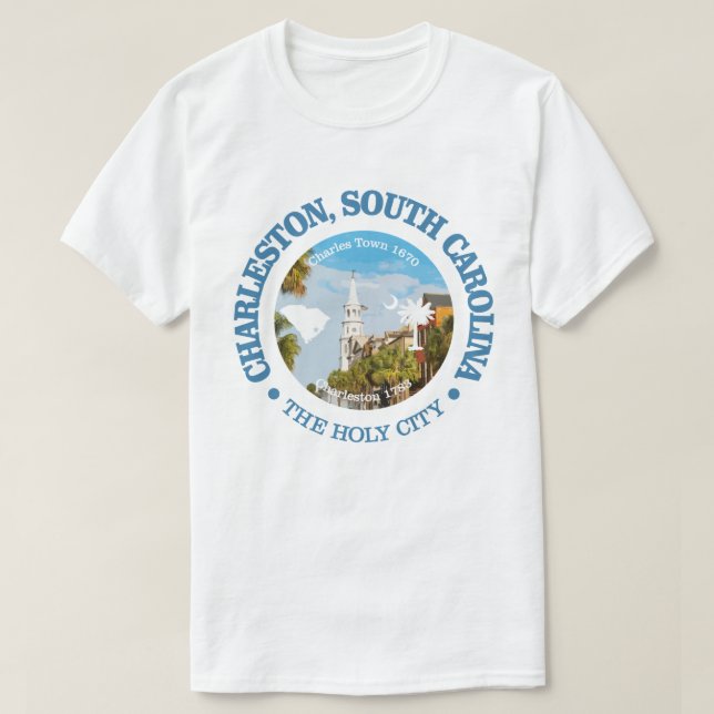 Camiseta Charleston SC (C) (Frente do Design)