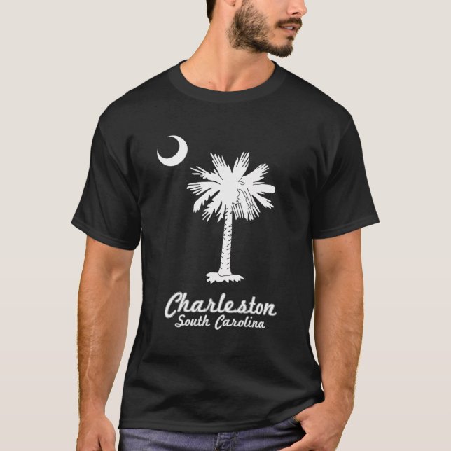 Camiseta Charleston Sc Flag Roupa (Frente)