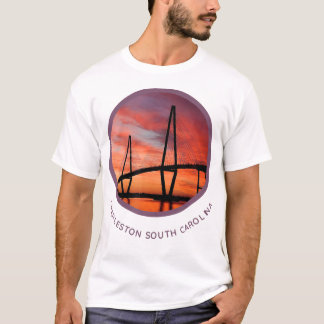Camiseta Charleston South Carolina Tshirt Ravenel Bridge Pr