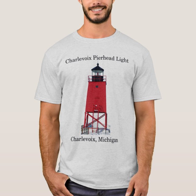 Camiseta Charlevoix Pierhead (Frente)