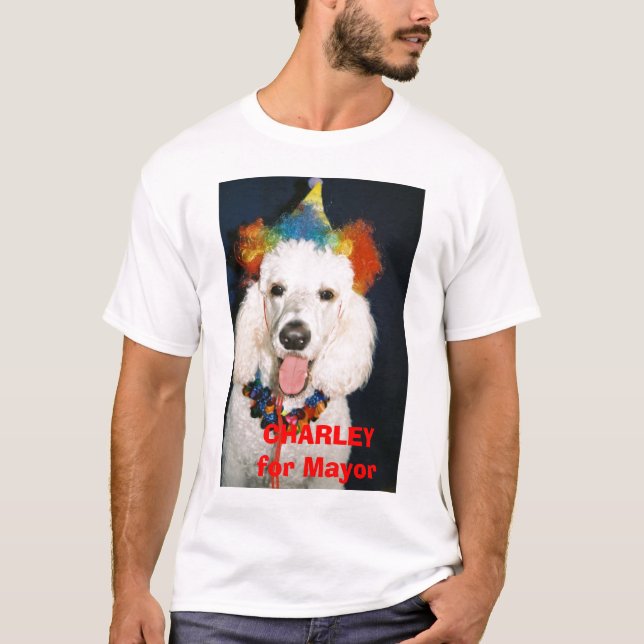 Camiseta Charley,     CHARLEY   para o Mayor (Frente)