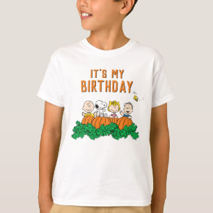 Camiseta Charlie Brown e Gang Pumpkin