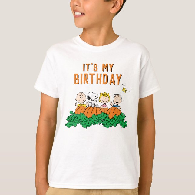 Camiseta Charlie Brown e Gang Pumpkin (Frente)