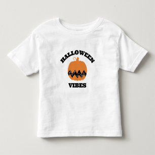 Camiseta Charlie Brown Orange Pumpkin Halloween Vibes