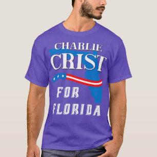 Camiseta Charlie Crist Para A Eleição Gubernatorial Na Flór