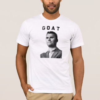Camiseta Charlie Kirk era o GOAT