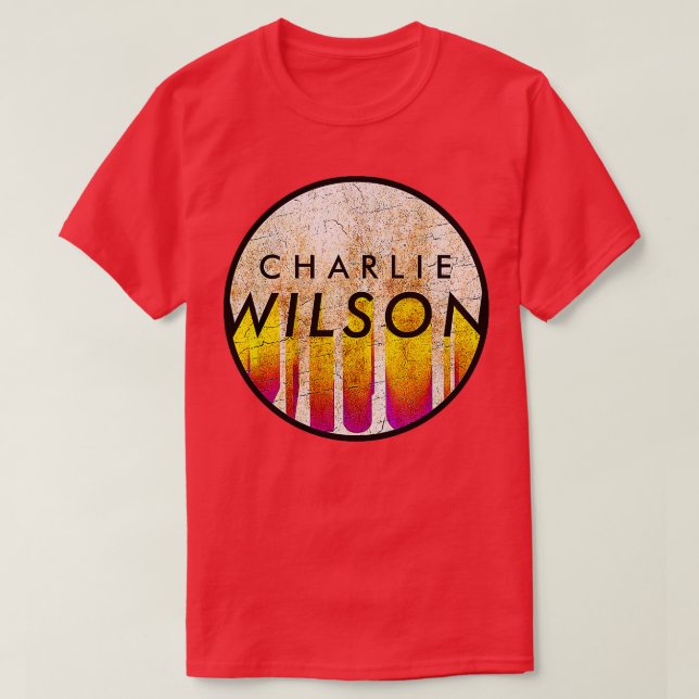 CAMISETA CHARLIE WILSON (Frente do Design)