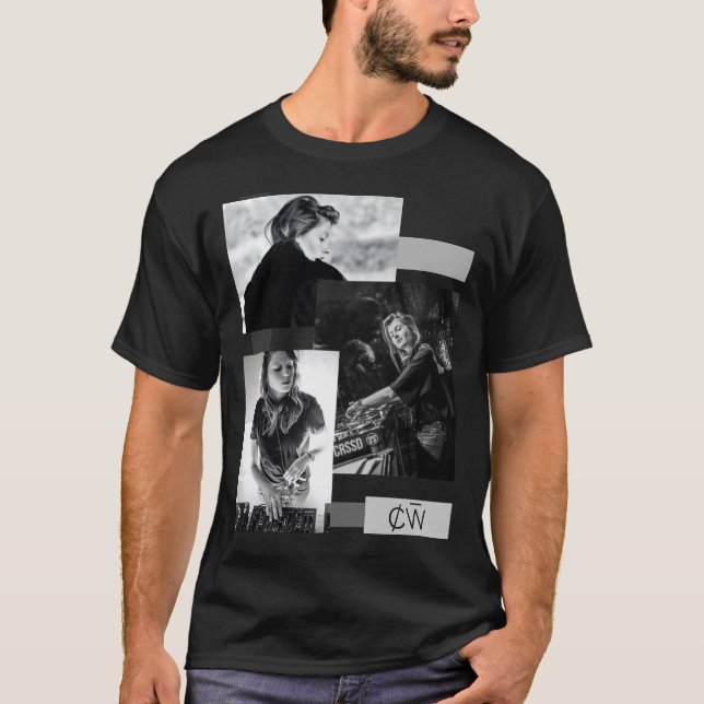 Camiseta Charlotte de Witte - black and white Classic T-Shi (Frente)