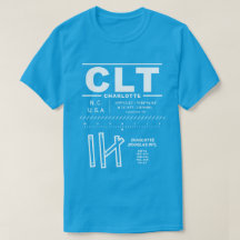 Charlotte Douglas Int'l Airport CLT-Shirt