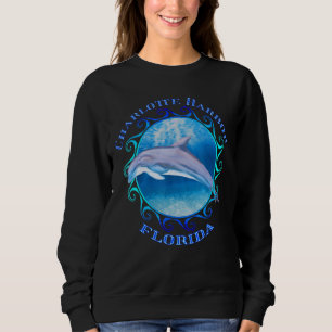 Camiseta Charlotte Harbor Flórida Vacinação Souvenir Dolphi