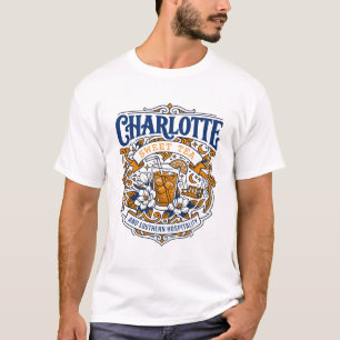 Camiseta cHARLOTTE nORTH cAROLINA cHÁ dOCE sUL hOSPITAL