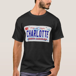 Camiseta Charlotte - placa do NC