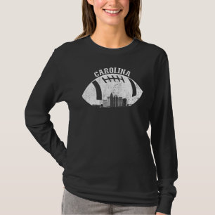 Camiseta Charlotte Skyline Fan North Carolina Foot