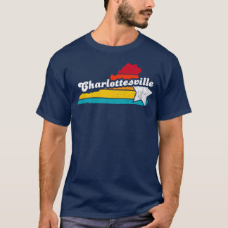 Camiseta Charlottesville Virgínia Vintage se afogou