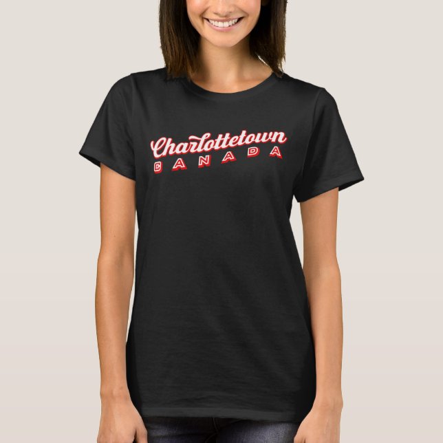 Camiseta Charlottetown Canadá (Frente)
