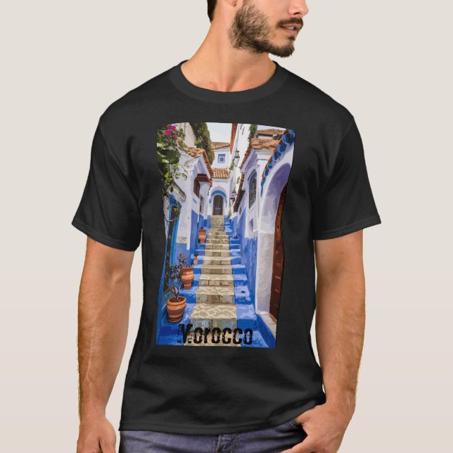 Camiseta  Charm of Chefchaouen (Frente)