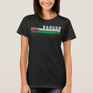 Camiseta Charm Souvenir, Patrimônio Costeiro de Bangor Wale