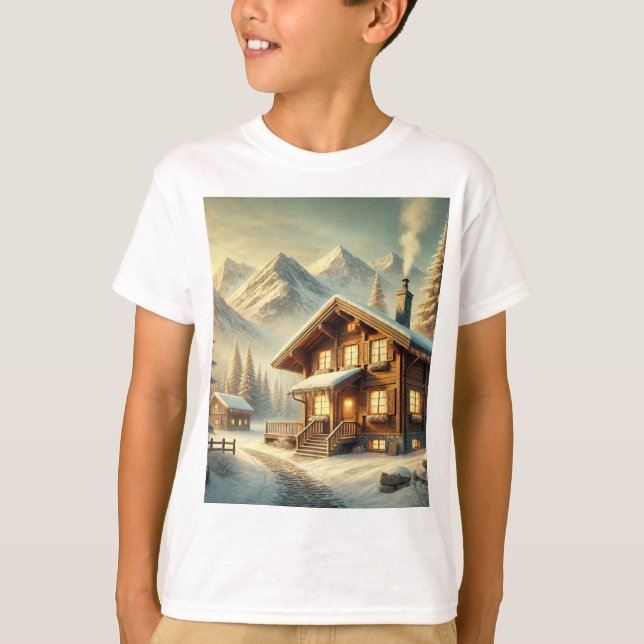 Camiseta Charme alpino (Frente)