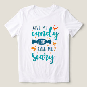 Camiseta Charme de Refrigeração: Citação do Dia das Bruxas 