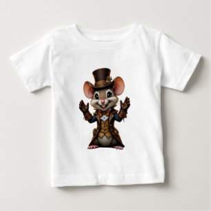 Camiseta Charme do Rato Steampunk - Tofat T-Sh