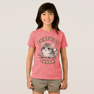 Camiseta Charme Fofo de Chinchila