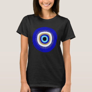 Camiseta Charme Mau de Olho Nazar para a Proteção do Islã I