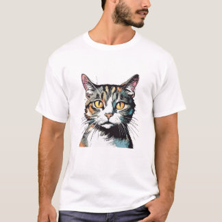 Camiseta Charme Olho de Gato