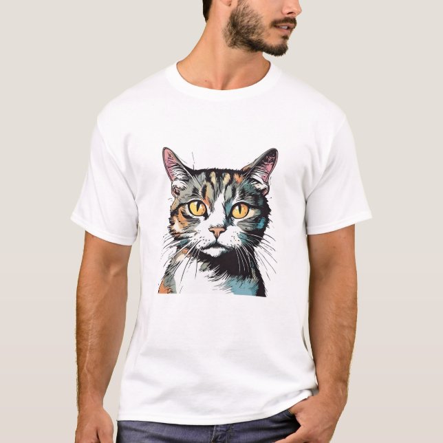 Camiseta Charme Olho de Gato (Frente)