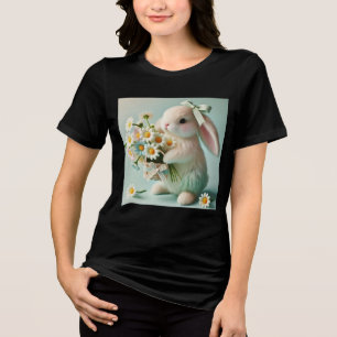 Camiseta Charming Bunny Bouquet