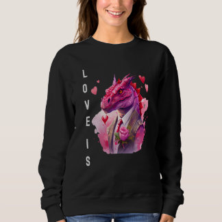 Camiseta Charming Love is With Heart Animal Valentine's day