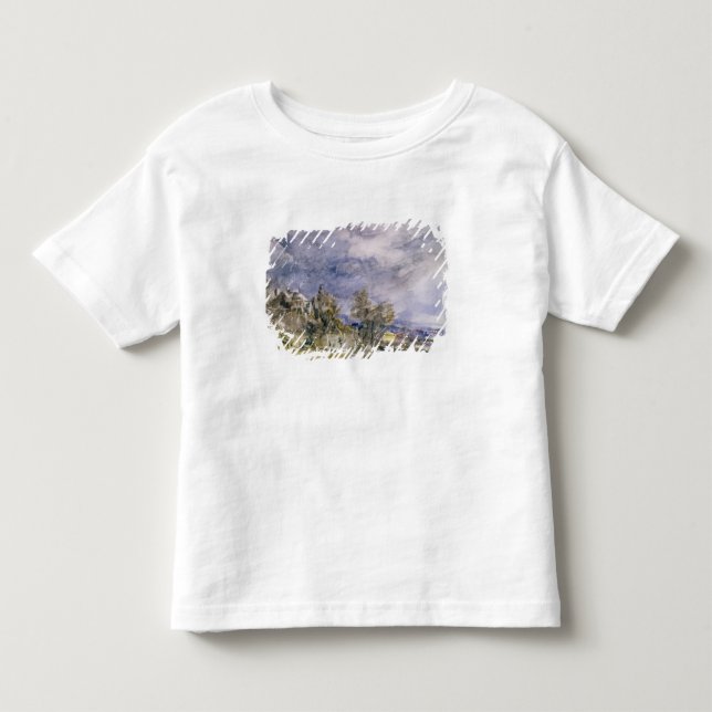 Camiseta Charneca de John Constable | Hampstead de Wa bom (Frente)