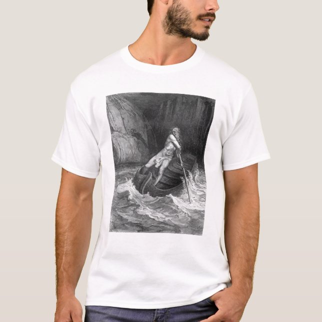 Camiseta Charon, Ferryman do inferno (Frente)
