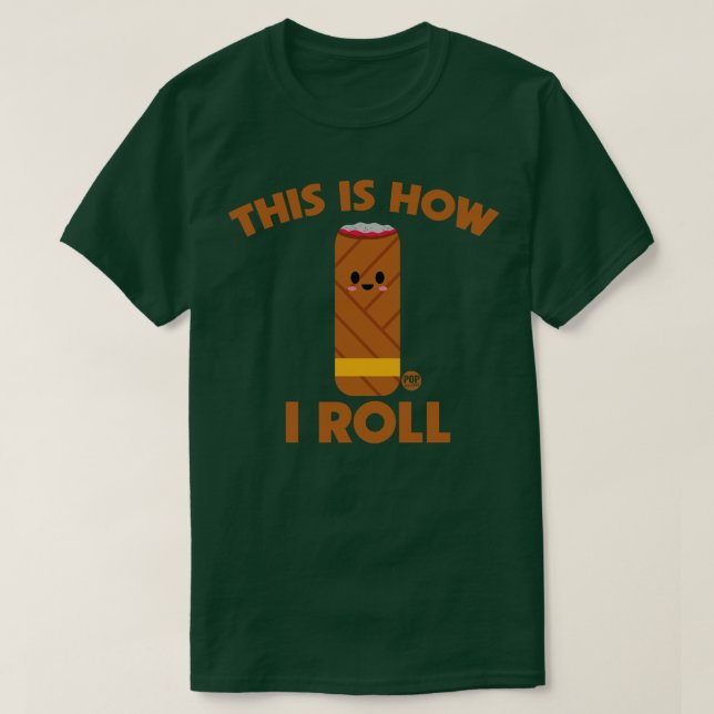 Camiseta charuto (Frente do Design)