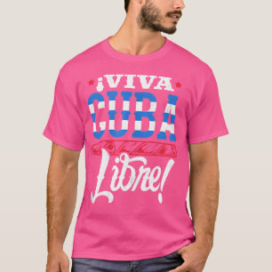 Camiseta Charuto Cubano Viva Cuba Livre