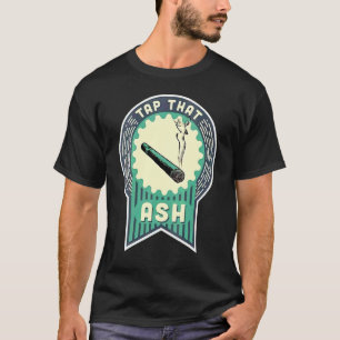 Camiseta Charuto de fumaça humorística