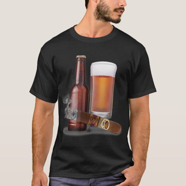 Camiseta Charuto e Cerveja (Frente)